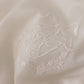 Dolce & Gabbana White Silk DG Logo Embroidered Long Sleeves Blouse