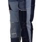 Dolce & Gabbana Multicolor Patchwork High Waist Denim Jeans