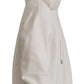 Dolce & Gabbana White Hoodie Pullover Embroidered Sweater