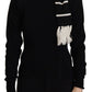 Dolce & Gabbana Black Cashmere Turtleneck Pullover Sweater
