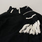 Dolce & Gabbana Black Cashmere Turtleneck Pullover Sweater