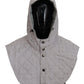 Dolce & Gabbana White Quilted Whole Head Wrap One Size Nylon Hat