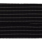 Dolce & Gabbana Black White Stripes Elastic Ear Strap One Size Face Mask