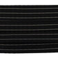 Dolce & Gabbana Black White Stripes Elastic Ear Strap One Size Face Mask
