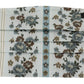 Dolce & Gabbana White Floral Cotton Pleated Elastic Ear Strap Face Mask