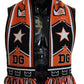 Dolce & Gabbana Multicolor DG Logo Printed Men Neck Wrap Shawl Scarf