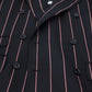 Dolce & Gabbana Black Stripes Viscose Double Breasted Blazer