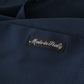 Roberto Cavalli Navy Blue Cotton Dress Formal Shirt