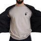 Dolce & Gabbana Black Nylon Logo Bomber Zipper Jacket