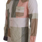 Dolce & Gabbana Multicolor Cotton Patchwork Slim Shirt