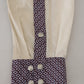 Dolce & Gabbana Multicolor Cotton Patchwork Slim Shirt