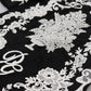 Dolce & Gabbana Black Lace Trim Half Sleeves A-line Dress