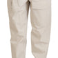 Dolce & Gabbana Beige High Waist Women Pants