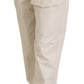 Dolce & Gabbana Beige High Waist Women Pants