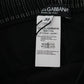 Dolce & Gabbana Black Straight Fit Cotton Pants