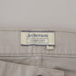 Jeckerson Gray Cotton Tapered Men Casual Pants