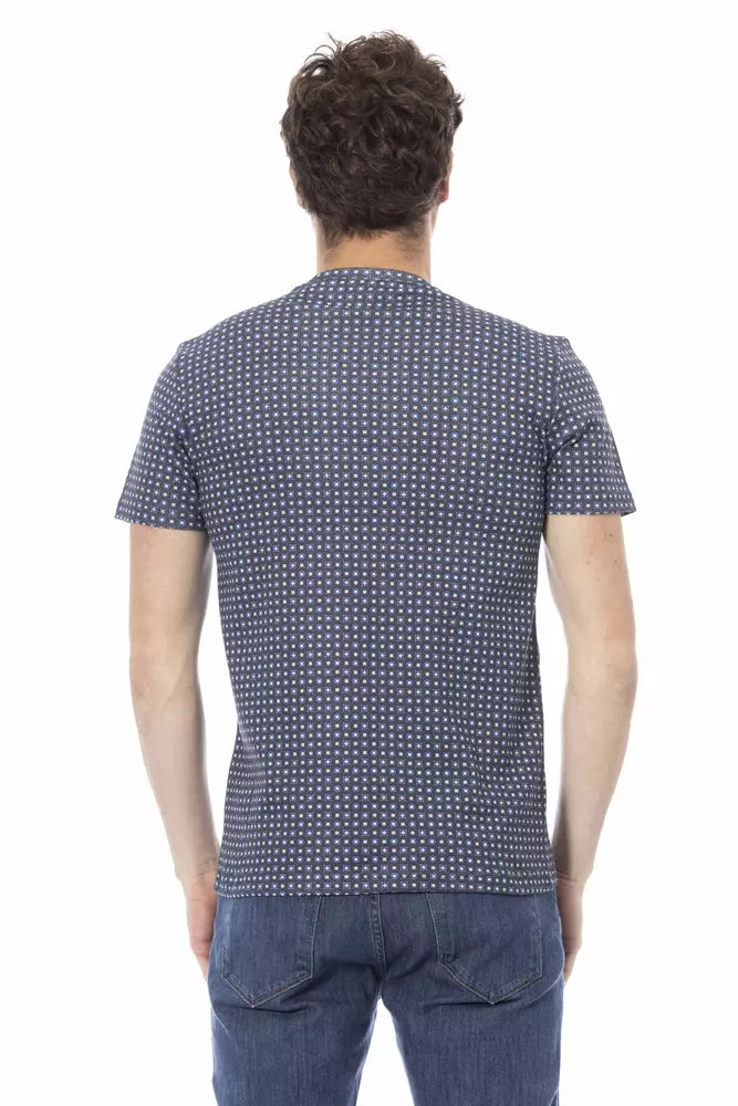Baldinini Trend Gray Cotton T-Shirt