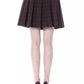 BYBLOS Brown Cotton Women Skirt
