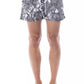 Roberto Cavalli Sport Black Polyester Men Swimwear