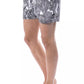 Roberto Cavalli Sport Black Polyester Men Swimwear