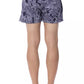 Roberto Cavalli Sport Blue Polyester Men's Swimwear