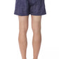 Roberto Cavalli Sport Blue Polyester Men's Swim Trunk