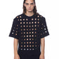 Nicolo Tonetto Black Cotton Men T-Shirt