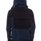 Nicolo Tonetto Black Wool Men Jacket with Hood and Pockets