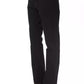 Ungaro Fever Black Cotton Women's Pants