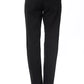 Ungaro Fever Black Cotton Women's Pants