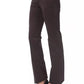 Ungaro Fever Brown Cotton Women's Pants