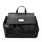 Pompei Donatella Black Leather Women Shoulder Bag