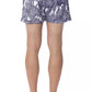 Roberto Cavalli Sport Light Blue Polyester Men Swimwear