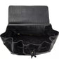 Pompei Donatella Black Leather Women Shoulder Bag