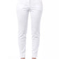 Peserico White Cotton Jeans & Pants