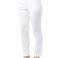 Peserico White Cotton Jeans & Pants
