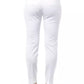 Peserico White Cotton Jeans & Pants