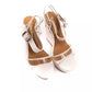 Péché Originel White Polyethylene Women's Wedge Sandal