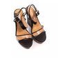 Péché Originel Black Polyethylene Women Sandal