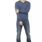 Billionaire Italian Couture Blue Cashmere Sweater