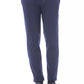 Verri Blue Viscose Men Pant