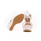 Péché Originel White Polyethylene Women's Wedge Sandal