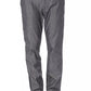 Verri Black Cotton Men's Pant