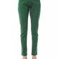 BYBLOS Green Cotton Women Pant