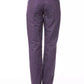 BYBLOS Purple Cotton Women Pant