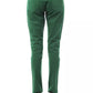 BYBLOS Green Cotton Women Pant