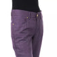 BYBLOS Purple Cotton Women Pant