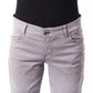 BYBLOS Gray Cotton Women's Pant