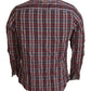 GF Ferre Multicolor Checkered Cotton Long Sleeves Casual Shirt