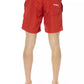 Bikkembergs Red Polyester Men Swim Short